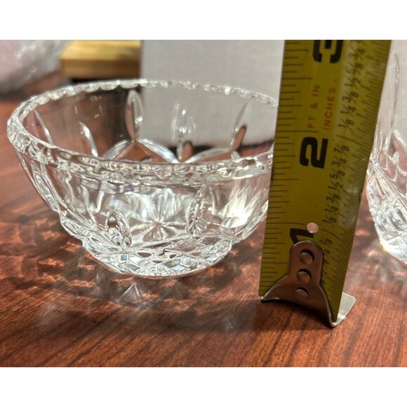 Vintage Yugoslavian Lead Crystal Creamer & Sugar Bowl Set - Picture 5 of 10